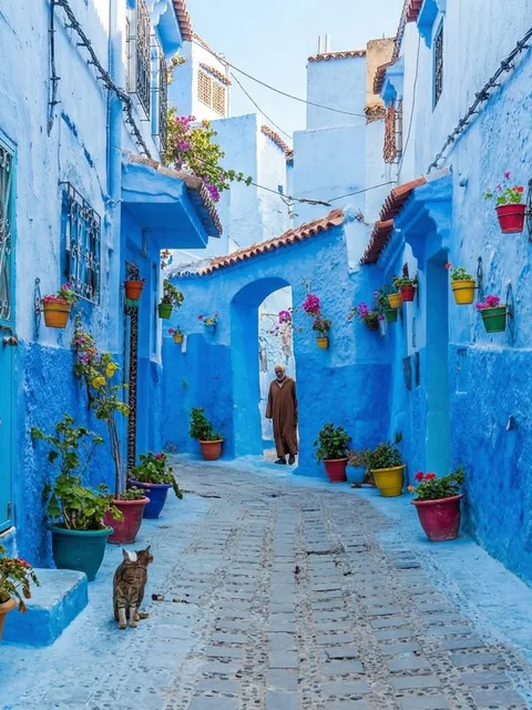 Morocco's blue pearl